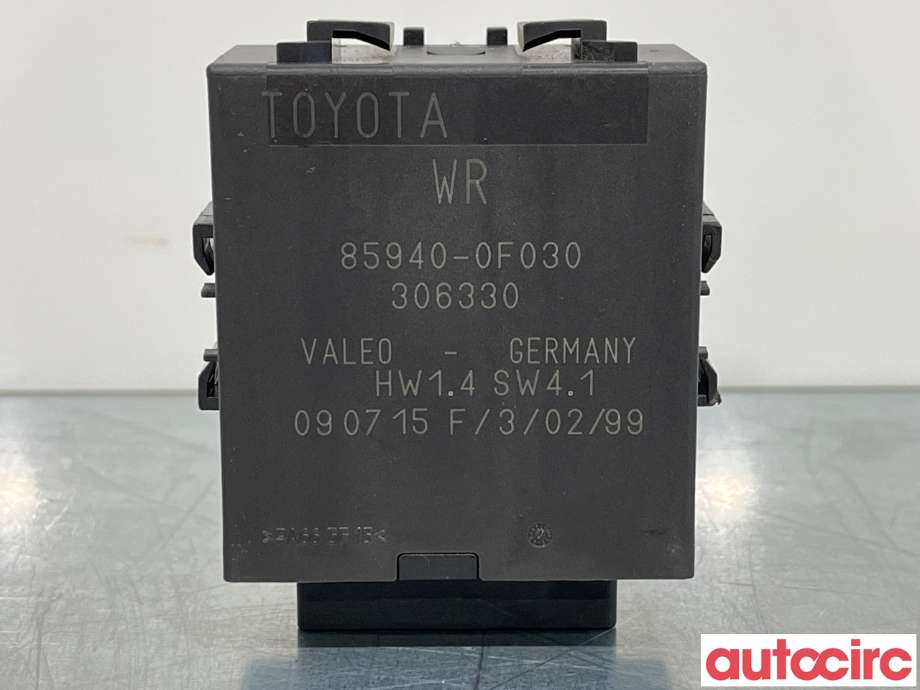 Rele diverse til Toyota Avensis, 2015-2019 (Type III, Fase 2)  (TOYOTA|859400F030)