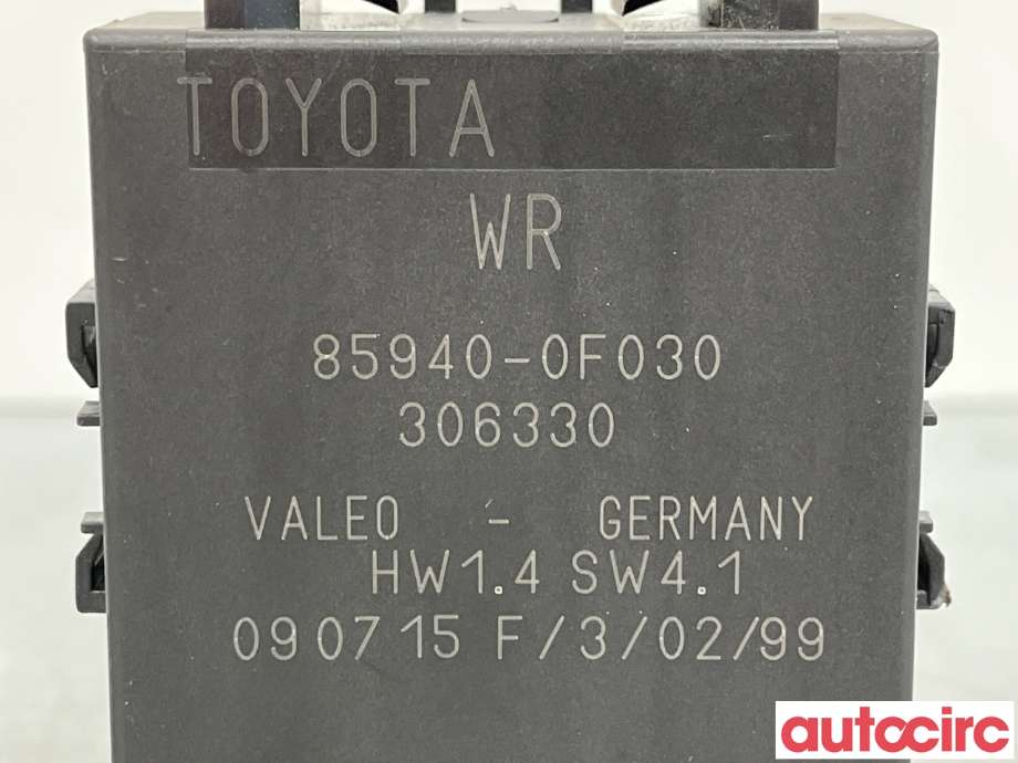 Rele diverse til Toyota Avensis 2015-2019 (Type III, Fase 2)  (TOYOTA|859400F030)
