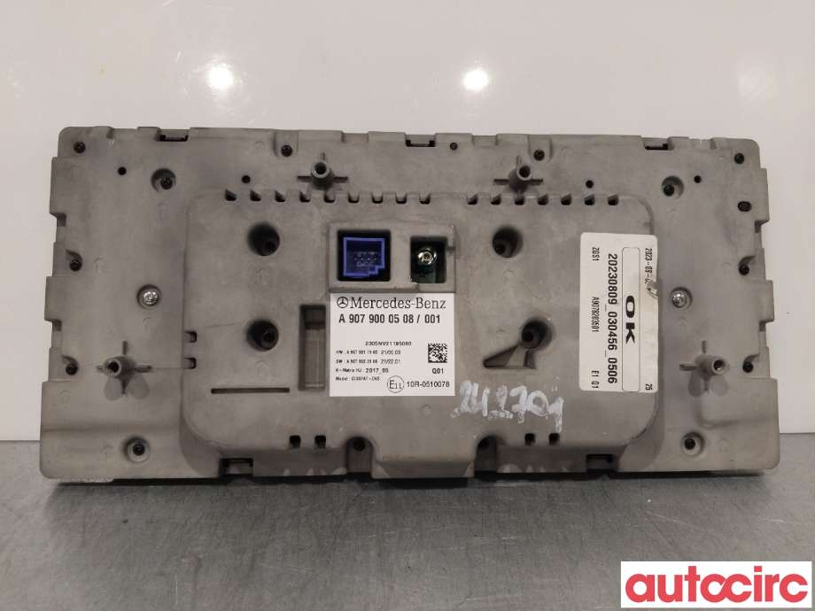 Instrument kjørecomputer til Mercedes Sprinter 2013-2018 (Fase 2) (906) (906) (MERCEDES|A9079000508|2305NV21195068|A9079017903)