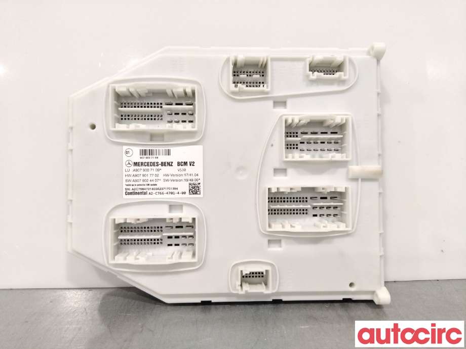Styreenhet comfort (BCM) til Mercedes Sprinter 2013-2018 (Fase 2) (906) (906) (MERCEDES|A9079007109|A2-C766-4701-4-00|A9079017702)