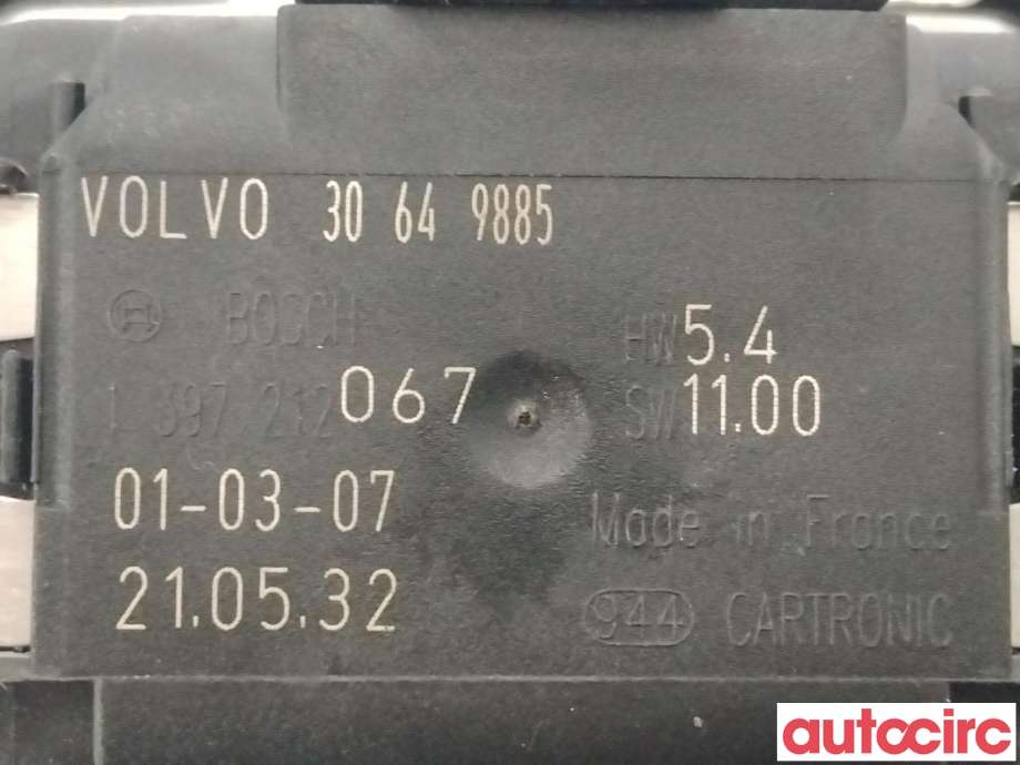 Sensor regnsensor til Volvo V70 2005-2007 (Type II, Fase 2) (VOLVO|30649885)
