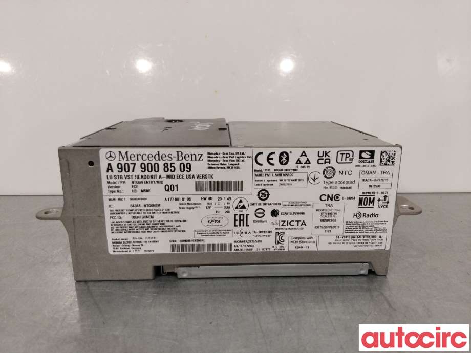 Bilstereo til Mercedes Sprinter, 2013-2018 (Fase 2) (906) (906) (MERCEDES|A9079008509)