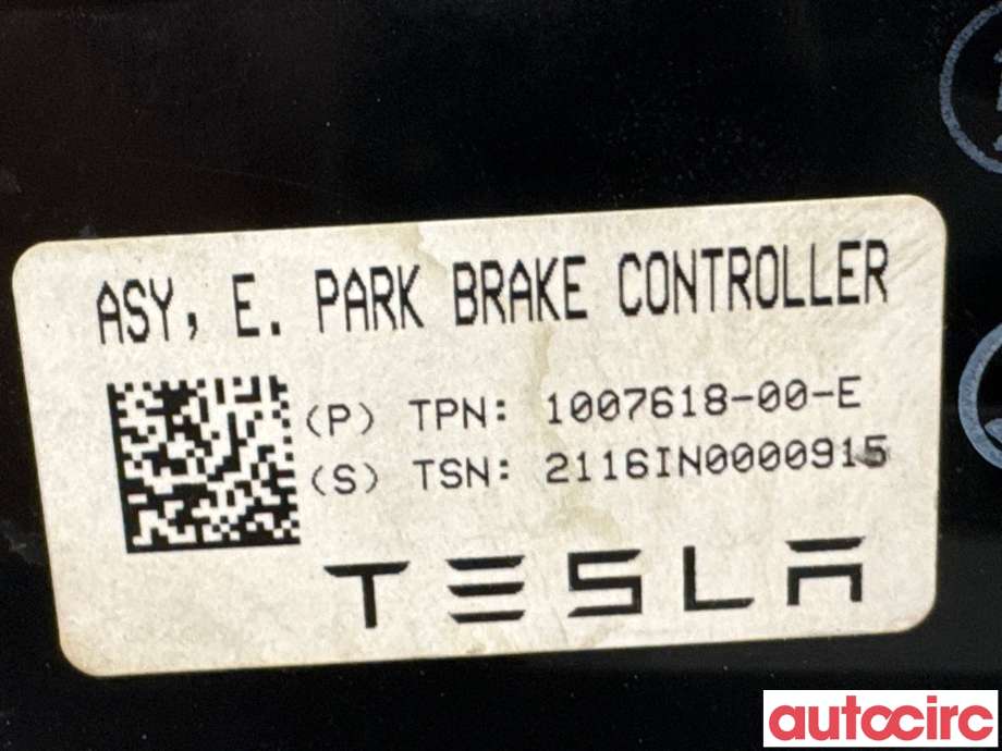 Styreenhet elektrisk parkbrems (EPB - Electric Parking Brake) til Tesla Model X 2016-->> (TESLA|1007618-00-E|)