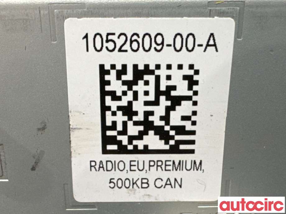 Bilstereo til Tesla Model X 2016-->>  (TESLA|1052609-00-A|)