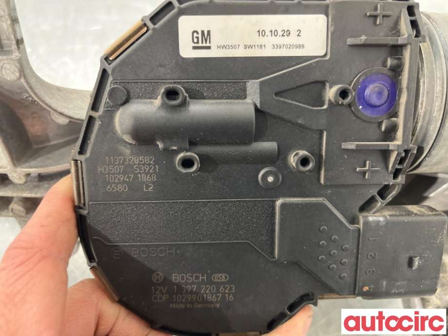 Viskermotor frontrute til Opel Astra J 2010-2015  (OPEL|13262434|1397220623)