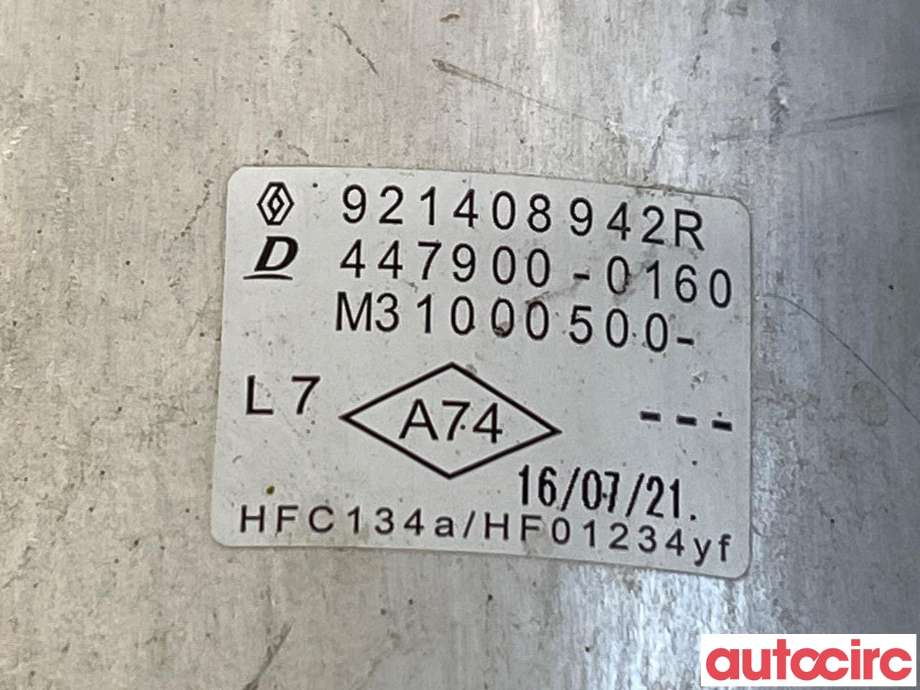Kullfilter (boks) til Renault Zoe 2013-2019 (Fase 1)  (RENAULT|921405885R|800130000)