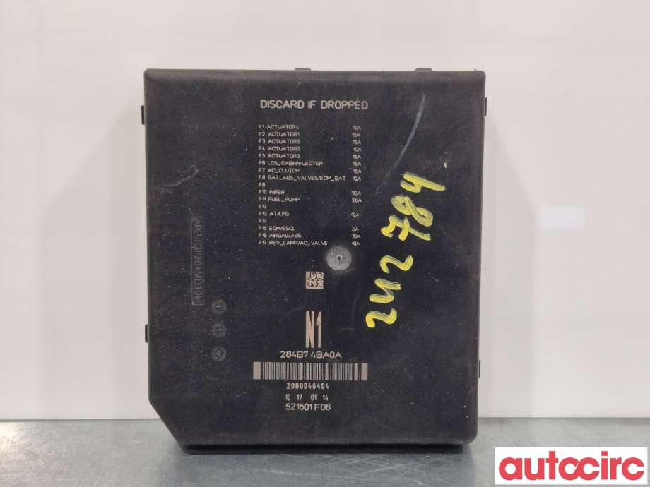 Sikringsboks til Nissan Qashqai 2014-2021 (Type II) (NISSAN|284B74BA3A|284B74BA0A)