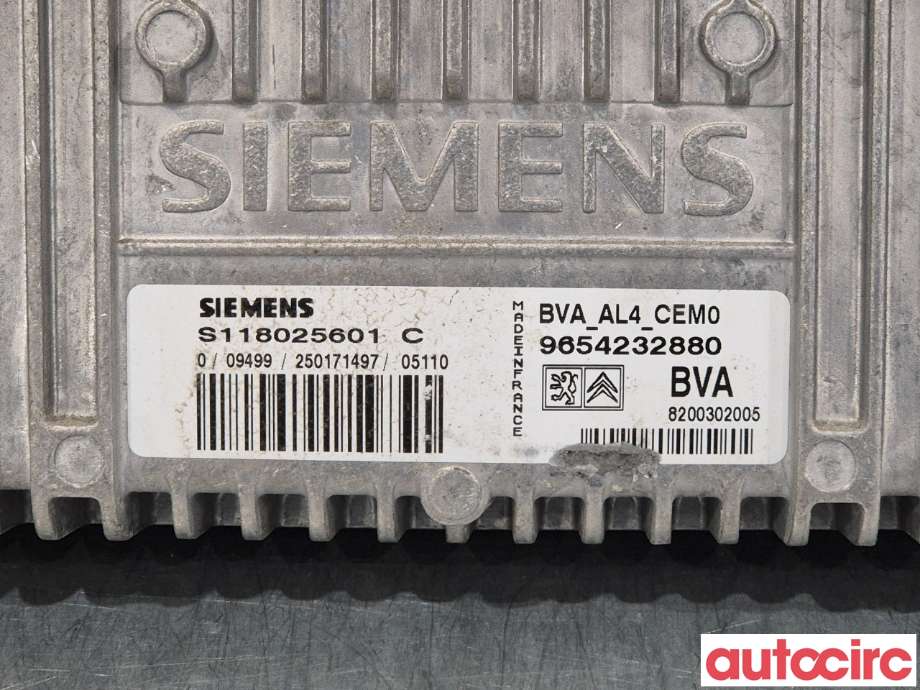 Styreenhet girkasse til Citroën C4 2004-2011 (Type I)  (CITROEN|253125|9654232880)