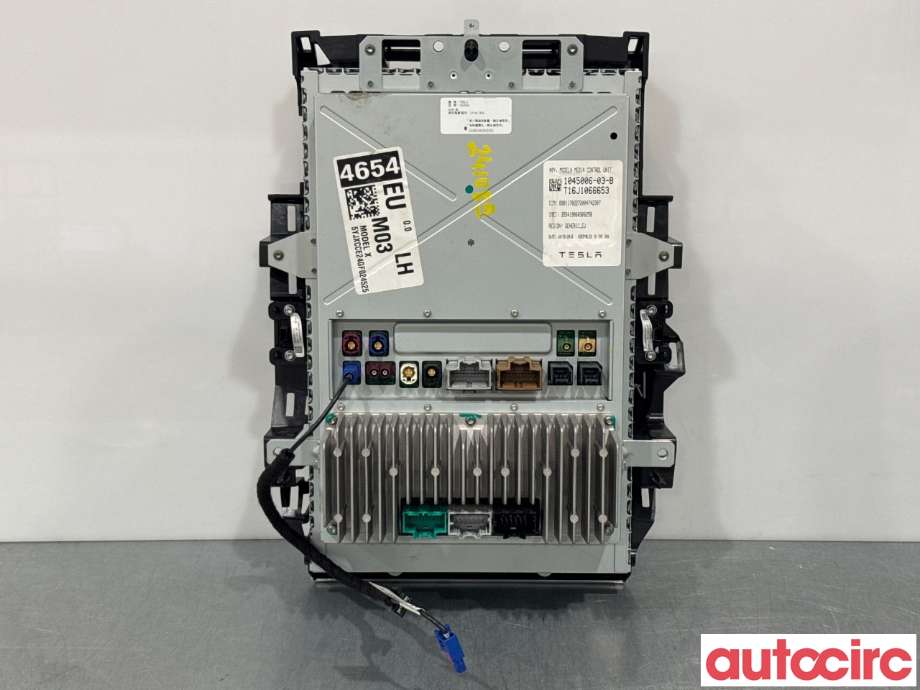Multimedia display (MCU - Media Controller Unit) til Tesla Model X 2016-->>  (TESLA|1084333-00-A||1045006-03-B)