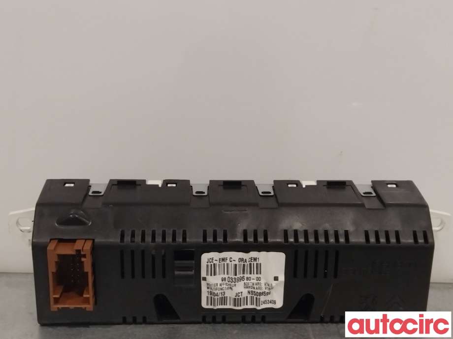 Multimedia display (MCU - Media Controller Unit) til Citroën Jumpy 2007-2016 (Type II)  (CITROEN|9678491880|9803399680)