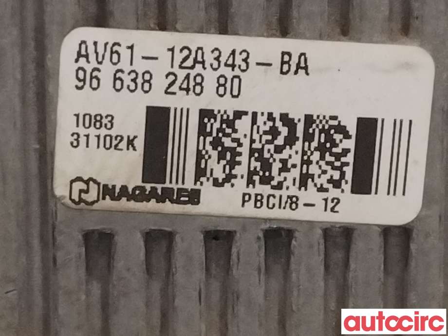 Rele gløde til Citroën Jumpy 2007-2016 (Type II) (CITROEN|598144|9663824880)