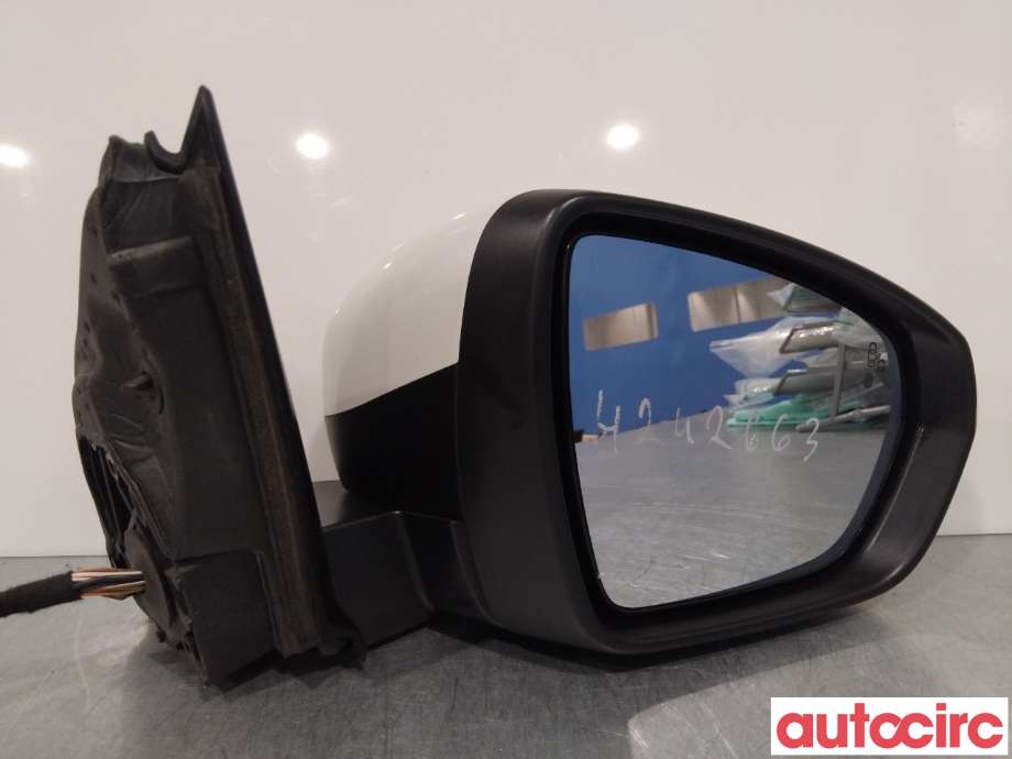 Speil høyre til Peugeot 3008 2016-->> (Type II) (PEUGEOT|1618047380|1618048480|1618048780)