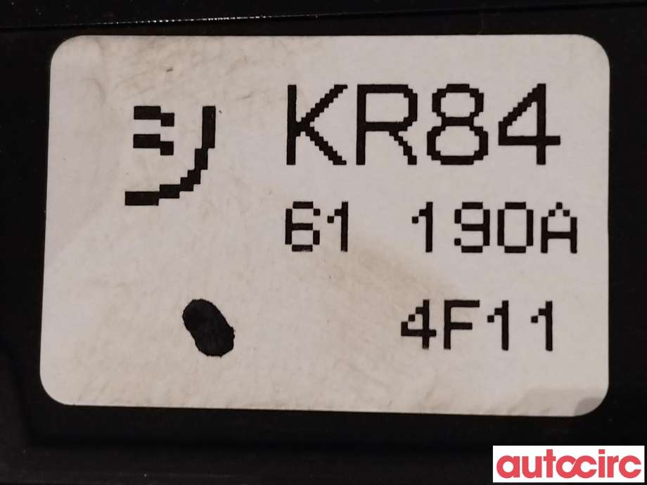Varmeapparat betjening til Mazda CX-5 2012-2017 (Type I)  (MAZDA|KR84-61-190B|KR84-61-190A)