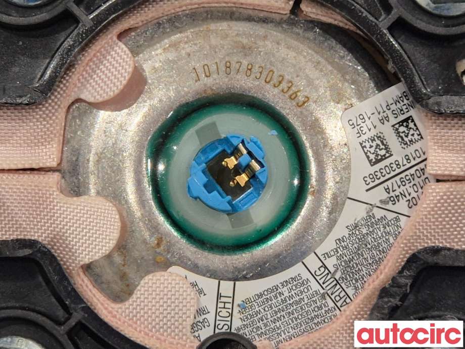 Airbag rattpute til Peugeot 5008 2010-2017 (Type I)  (PEUGEOT|4112PF|96845302ZE)