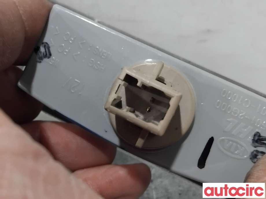 Skiltlys til Kia e-Soul 2019-->> (Type III)  (KIA|92501D9000||92501-2G000)
