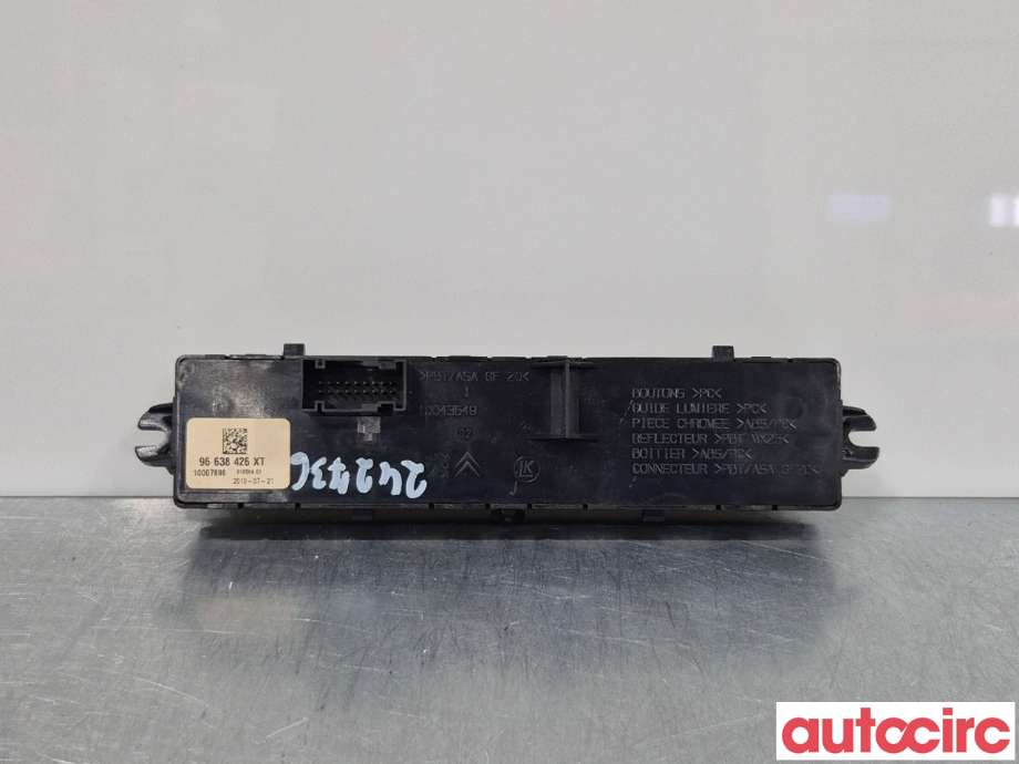 Bryter diverse til Peugeot 5008 2010-2017 (Type I)  (PEUGEOT|6490EA|96638426XT)