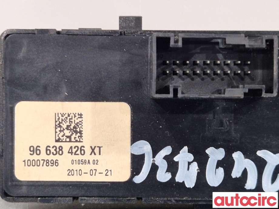 Bryter diverse til Peugeot 5008 2010-2017 (Type I)  (PEUGEOT|6490EA|96638426XT)