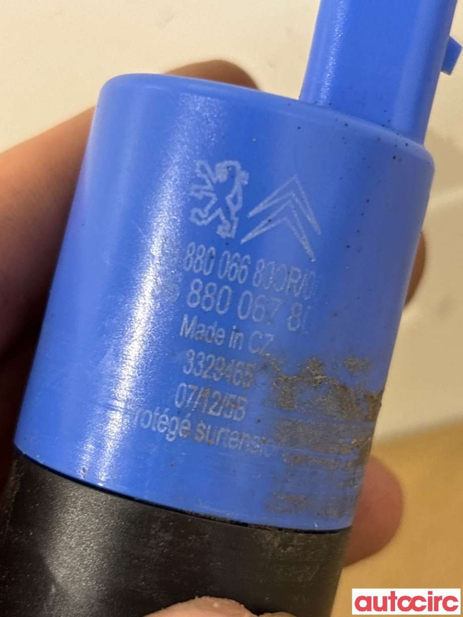 Spylerpumpe til Peugeot 3008 2009-2016 (Type I) (PEUGEOT|6434E3|9688006780)