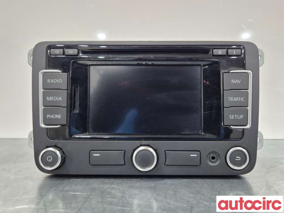 Bilstereo til VW Touran 2010-2015 (Type I, Fase 3) (VOLKSWAGEN|2K0035279CX|2K0035279C)