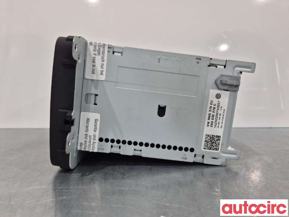 Bilstereo til VW Touran 2010-2015 (Type I, Fase 3) (VOLKSWAGEN|2K0035279CX|2K0035279C)