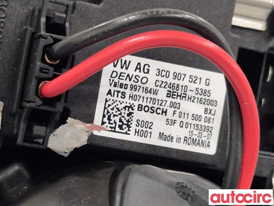 Varmeapparat motor til VW Touran 2010-2015 (Type I, Fase 3)  (1K1820015L|)