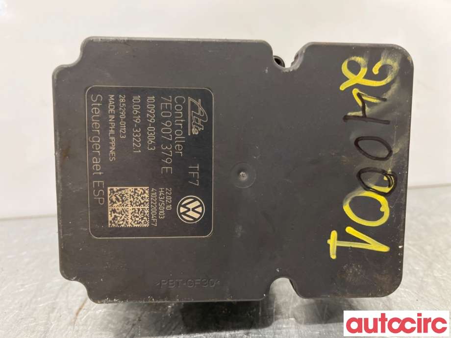 ABS sentral til VW Transporter / Caravelle 2009-2015 (Fase 2) (T5) (T5) (VOLKSWAGEN|7E0614517A|100929-03063|7E0614517H)