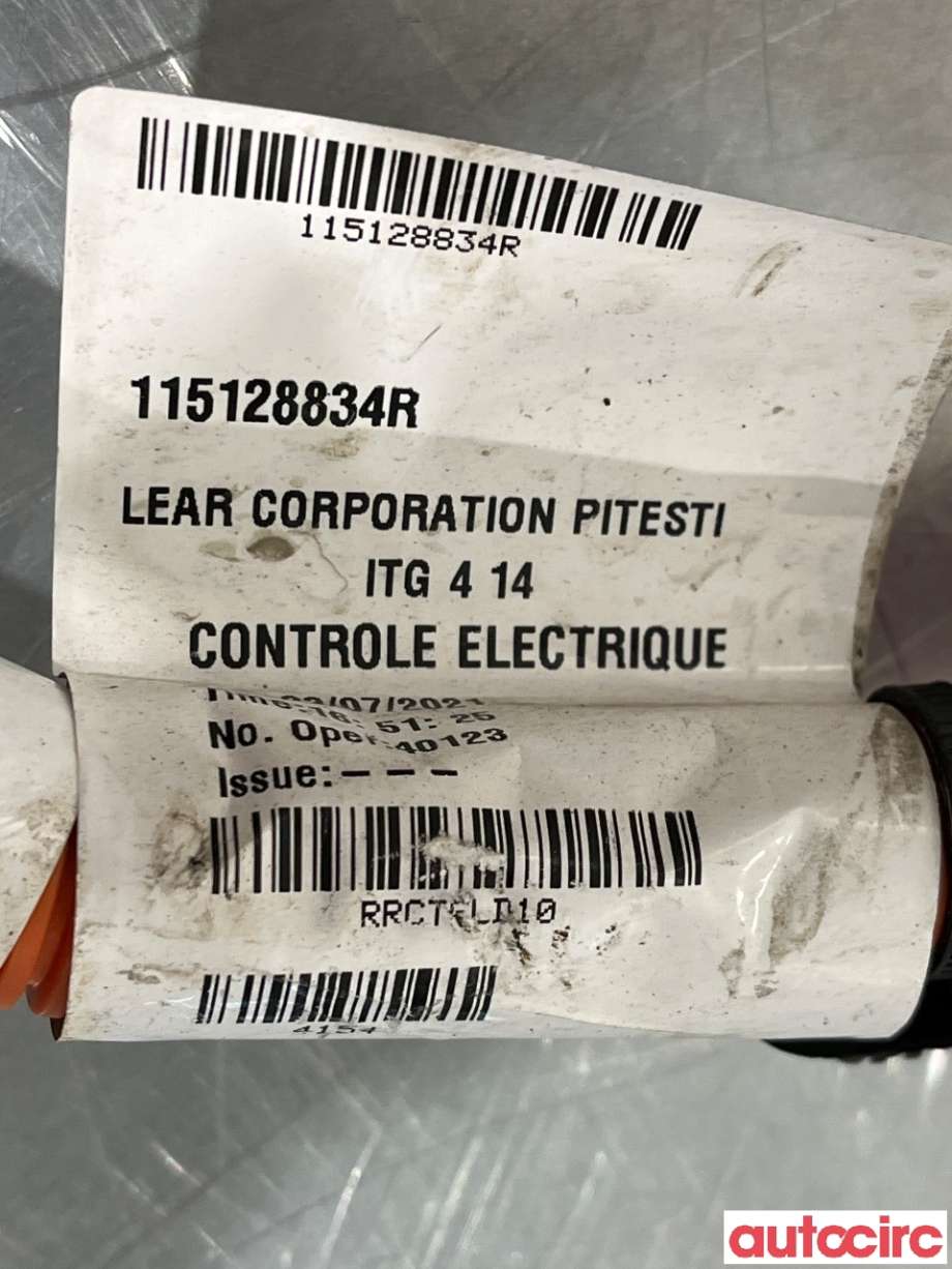 Kabel høy volt (HV) hybrid til Renault Zoe 2013-2019 (Fase 1) (RENAULT|115128834R)