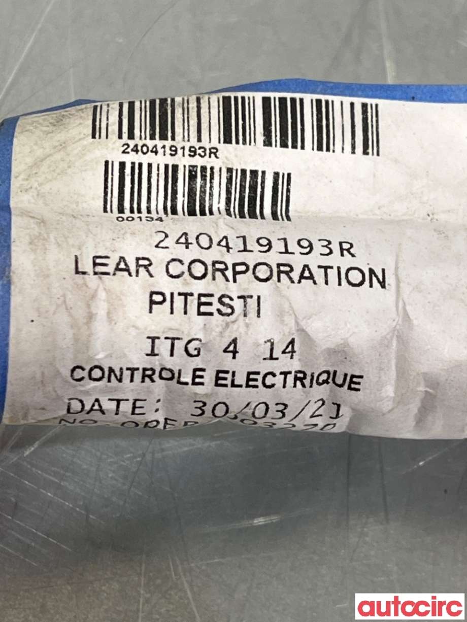 Kabel høy volt (HV) hybrid til Renault Zoe 2013-2019 (Fase 1)  (RENAULT|240419193R)
