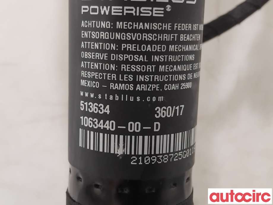 Dørstopper til Tesla Model X 2016-->>  (TESLA|1063440-00-D|)