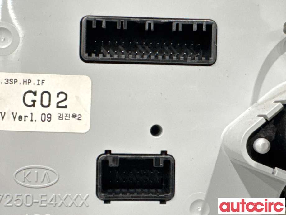 Varmeapparat betjening til Kia Soul 2014-2019 (Type II)  (KIA|97250E4022||97250-E4022)