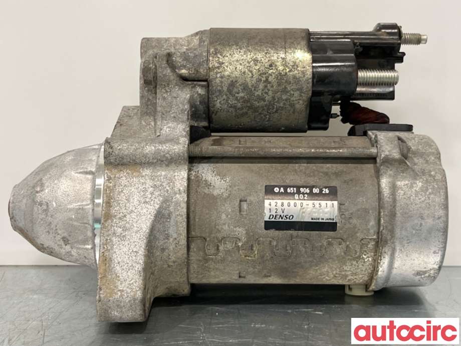 Starter diesel til Mercedes Vito/Viano 2010-2014 (Fase 2) (W639) (W639) (MERCEDES|A6519060026|428000-5511)