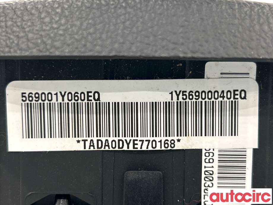 Airbag rattpute til Kia Picanto 2011-2017 (Type II)  (KIA|569001Y060EQ)