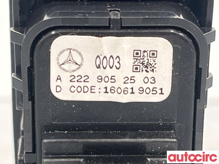 Bryter diverse til Mercedes GLC 2015-2022 (X253) (X253) (MERCEDES|A2059051913|A2229052503)