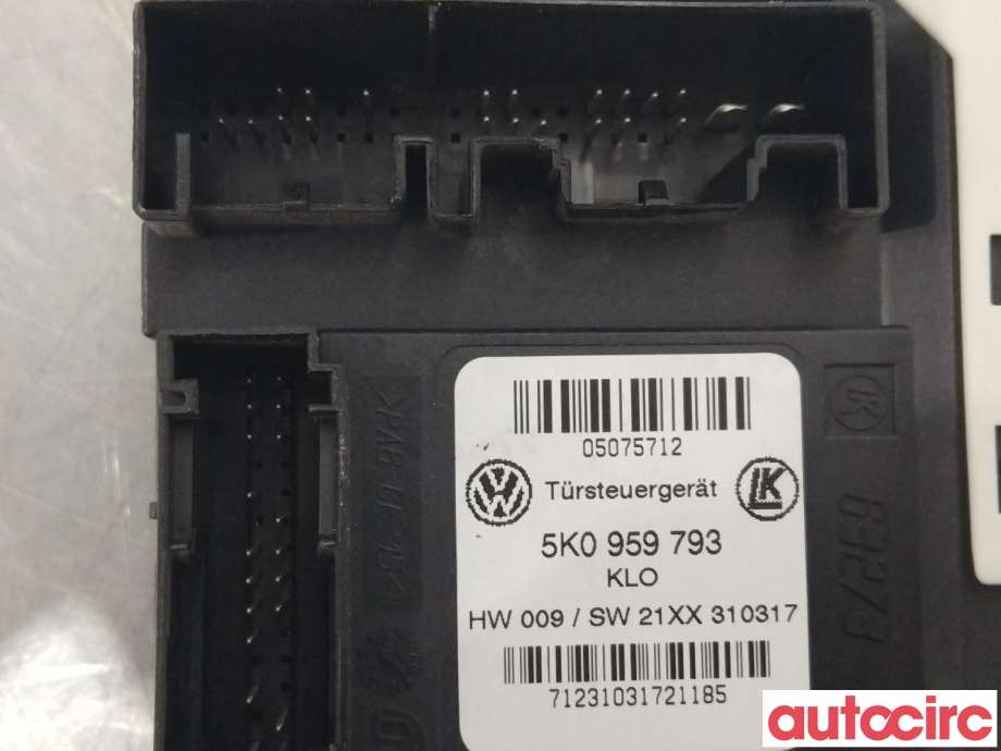 Ruteheis til VW Caddy 2015-2020 (Type III, Fase 3) (VOLKSWAGEN|2K5959701A|2K5959701)
