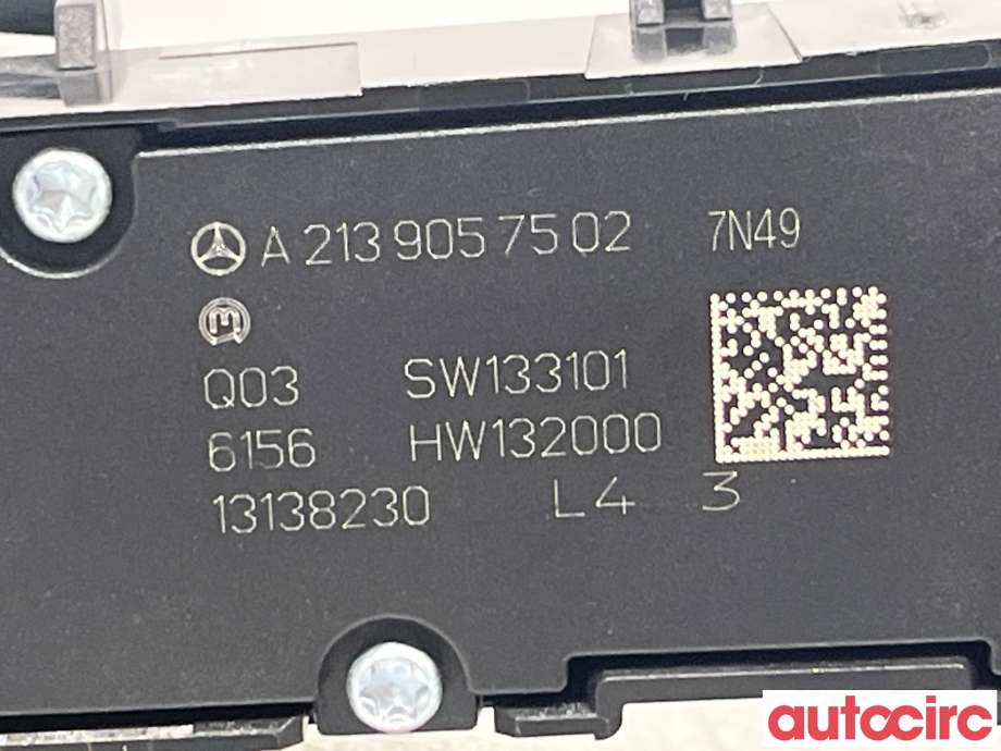 Bryter setevarme til Mercedes GLC 2015-2022 (X253) (X253) (MERCEDES|A2139057502)