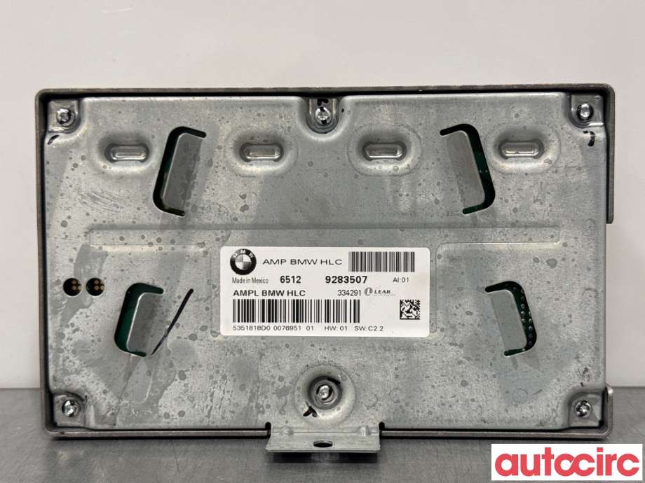 Bilstereo forsterker til BMW X3 2010-2017 (F25) (F25) (BMW|65122622680||65129283507)