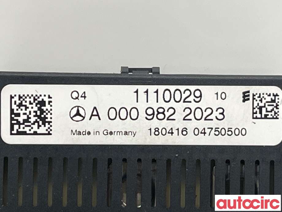 Styreenhet batteri til Mercedes GLC 2015-2022 (X253) (X253) (MERCEDES|A0009822023)