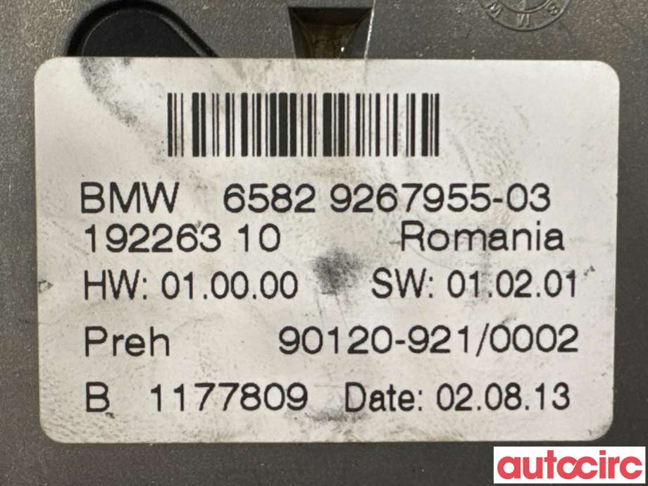 Bryter diverse til BMW X3 2010-2017 (F25) (F25) (BMW|65829267955|)