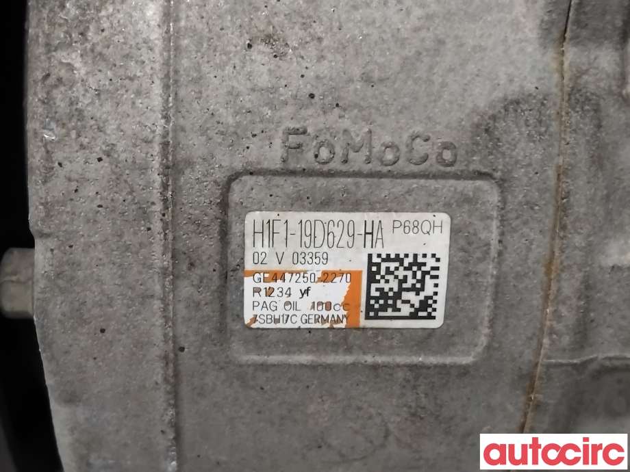 Aircondition kompressor til Ford Transit Connect 2018-->> Type II, Fase 2 (FORD|2432512|447250-2270|H1F1-19D629-HA)