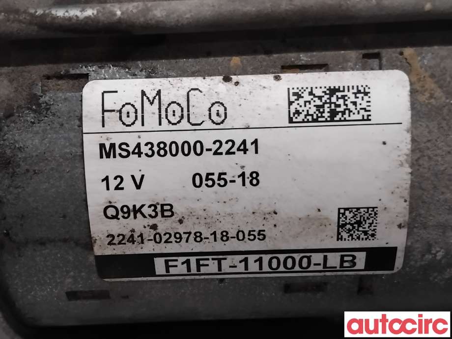 Starter diesel til Ford Transit Connect 2018-->> Type II, Fase 2  (FORD|2415030|MS438000-2241|F1FT-11000-LB)