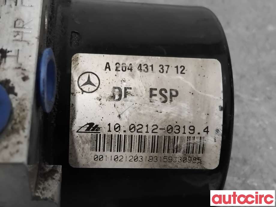 ABS sentral til Mercedes C-Klasse 2007-2011 (Fase 1) (W204) (W204) (MERCEDES|A2044315512|100212-03194|A2045455132)
