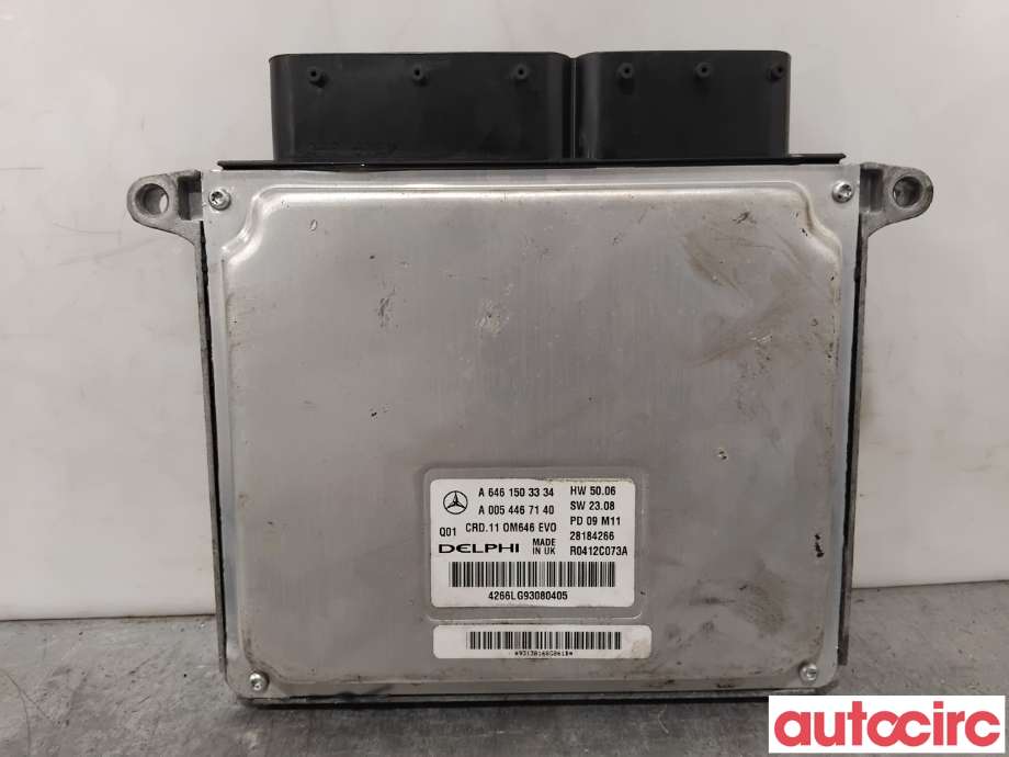 Styreenhet motor til Mercedes C-Klasse 2007-2011 (Fase 1) (W204) (W204) (MERCEDES|A6461503334|28184266)