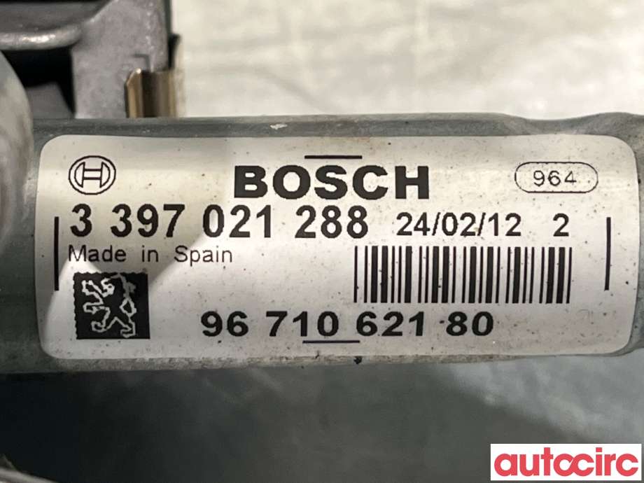 Viskermotor frontrute til Peugeot 3008 2009-2016 (Type I)  (PEUGEOT|6405PZ|9671062180)