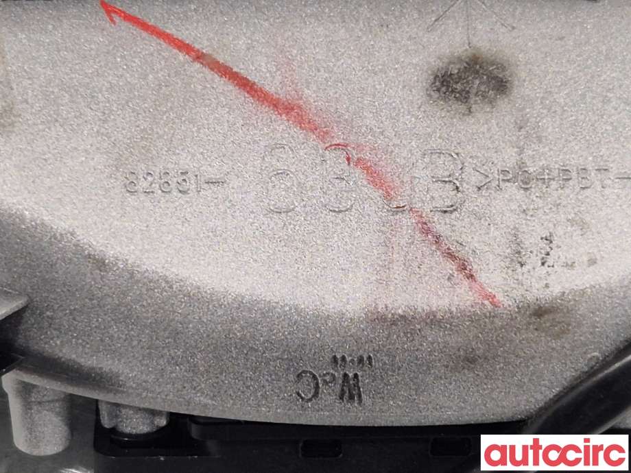 Bakluke/bakdør håndtak til Suzuki Swift 2005-2010  (SUZUKI|82850-63JB0-Z2S|82861-63JB)
