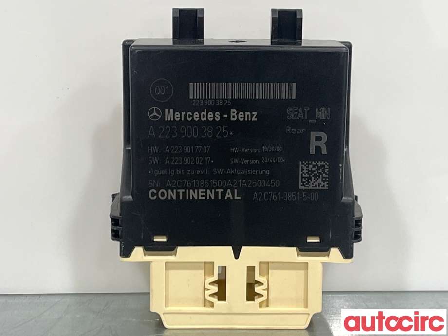Styreenhet diverse til Mercedes EQS 2021-->> (V297) (V297) (MERCEDES|A2239003825)