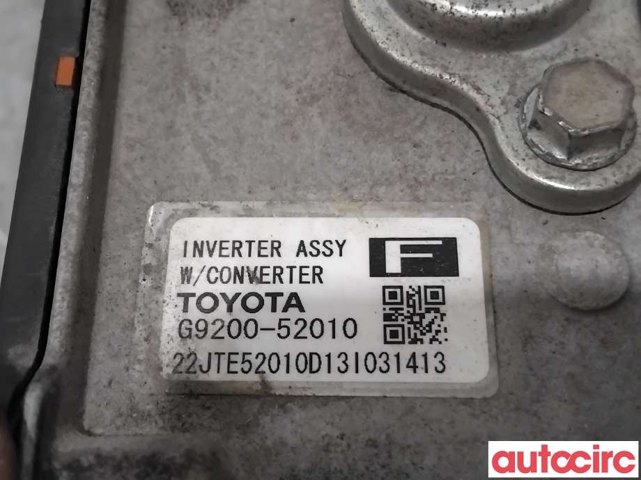 Inverter hybrid til Toyota Yaris 2012-2014 (Type III, Fase 1)  (TOYOTA|G920059015||G9200-52010)