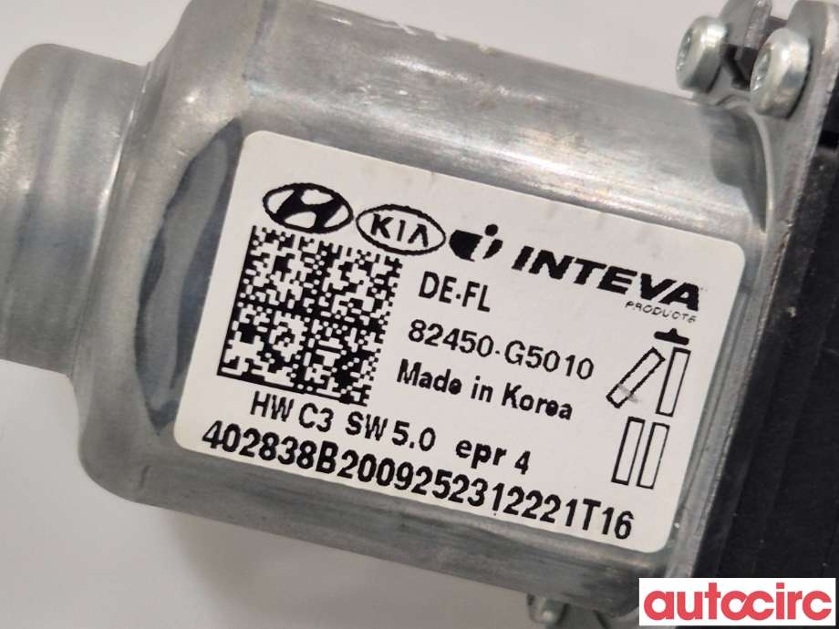 Ruteheis venstre foran til Kia Niro 2016-2021  (KIA|82450G5010|402838B|82450-G5010)