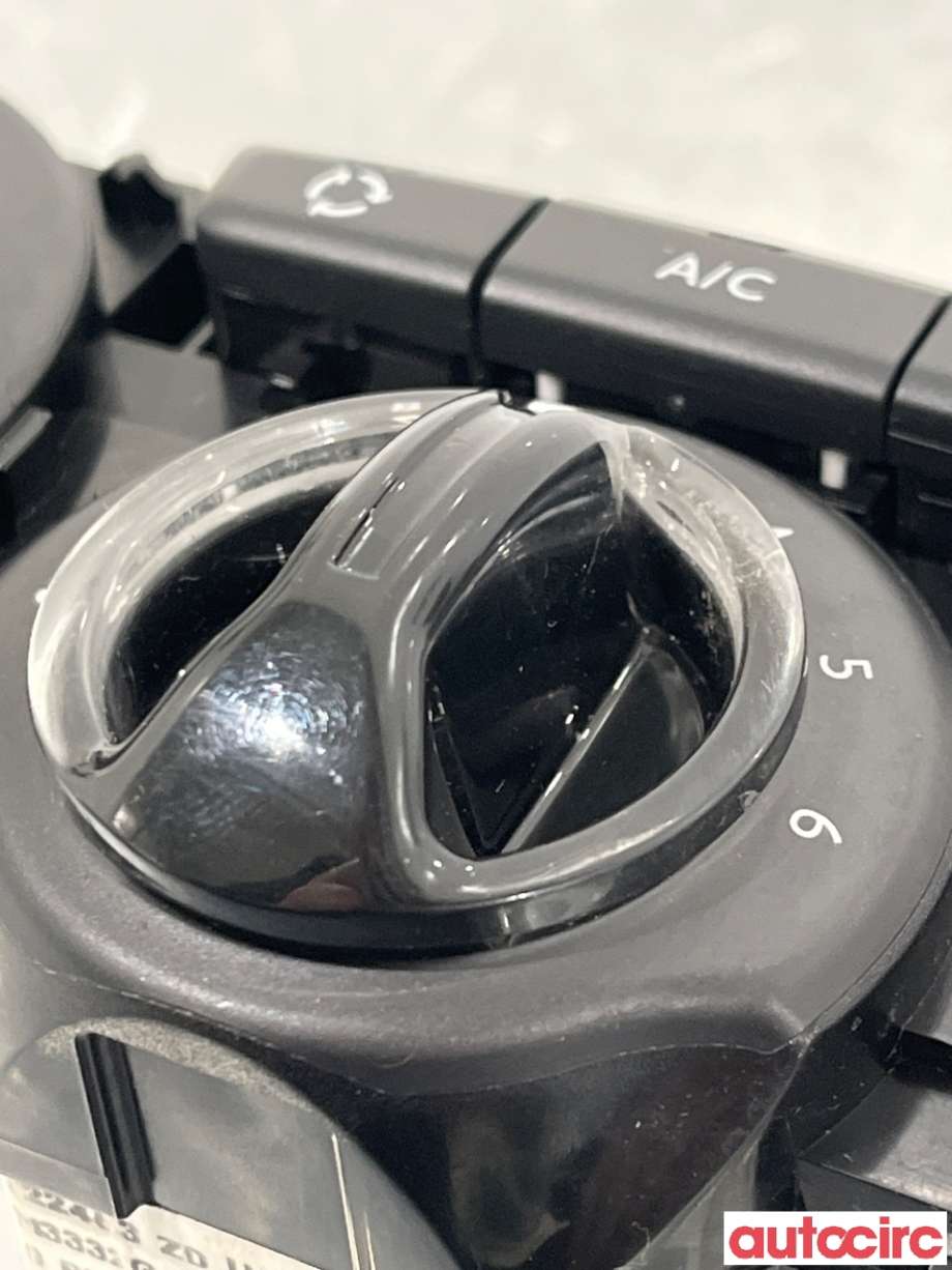 Varmeapparat betjening til Peugeot 208 2012-2019 (Type I) (PEUGEOT|9672248380|96722483ZD)