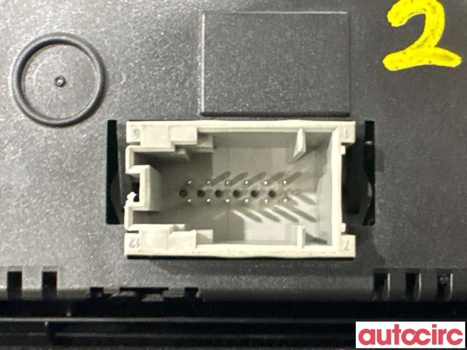 Varmeapparat betjening til BMW X3 2010-2017 (F25) (F25) (BMW|64119312722|A2C87187200)