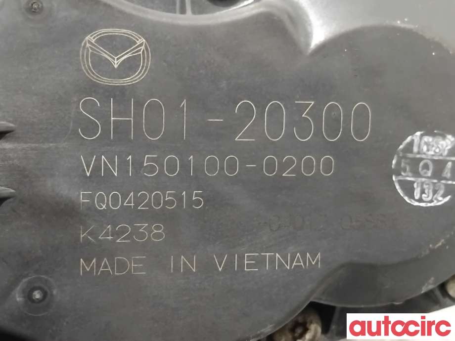 EGR-ventil til Mazda CX-5 2012-2017 (Type I) (MAZDA|SH01-20-300A|VN150100-0200|SH01-20300)